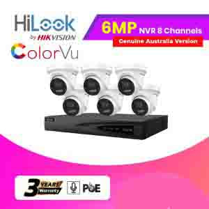 Hilook IP Camera kit 6xT269(ColorVu) With NVR 8 Channels