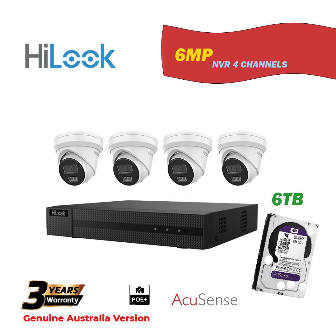 Hilook IP Camera kit 4xT361 With NVR 4 Channels