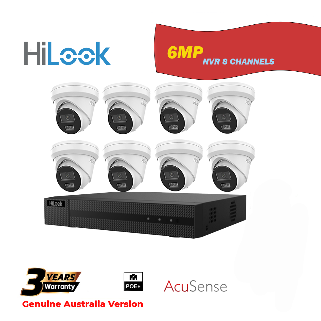Hilook IP Camera kit 8xT361 With NVR 8 Channels