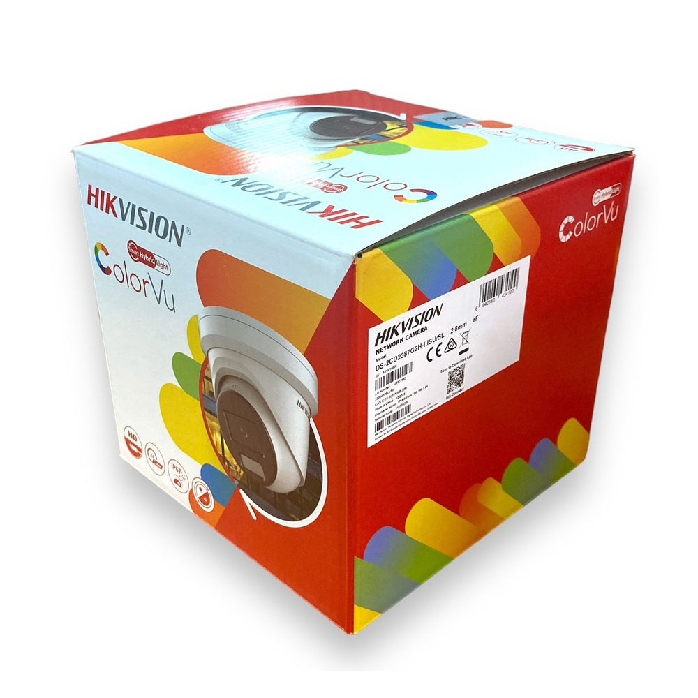 Hikvision 6MP Smart Hybrid Light Cameras with ColorVu | DS-2CD2367G2H-LISU/SL