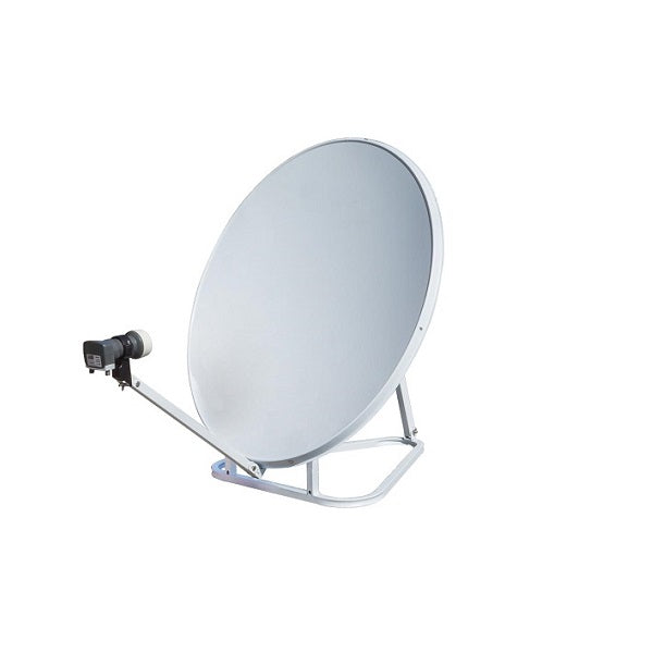 75 Cm.Satellite Folding TV Dish With LNB Quad