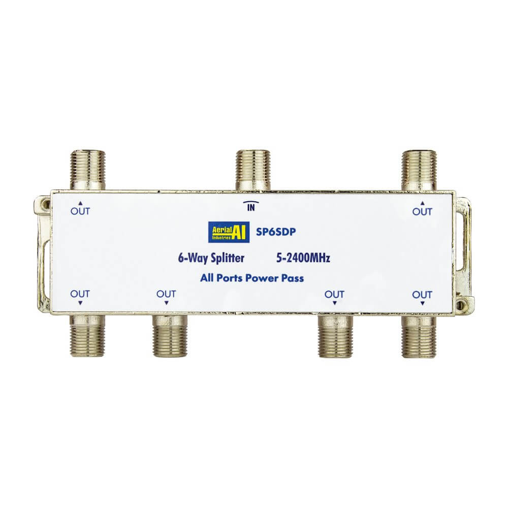 SP6SDP 6 WAY SPLITTER