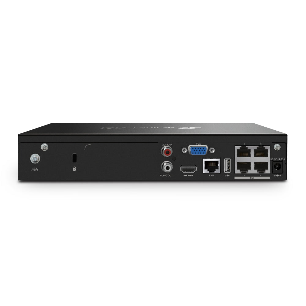 tp-link VIGI 4MP Full-Color Turret IPC & 4 Channel PoE+ NVR KIT