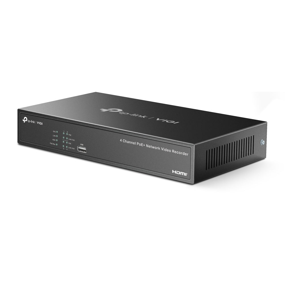 tp-link VIGI NVR1004H-4P-4Ch PoE Network Video Recorder