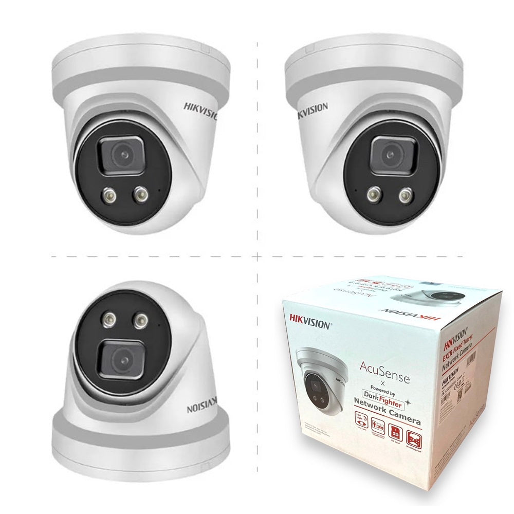 Hikvision 8MP AcuSense DarkFighter IP Camera-Two Way Talking | DS-2CD2386G2-ISU-SL