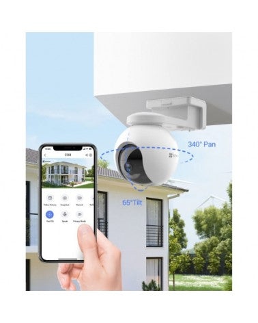 EZVIZ CB8 Battery-Powered Pan & Tilt 2K, 360-degree, auto tracking