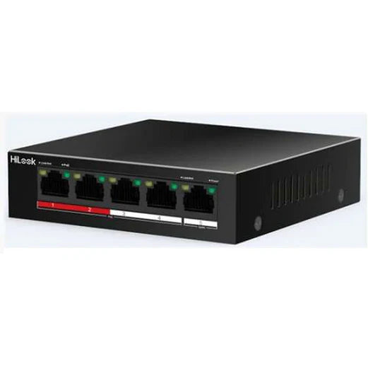 HiLook 4 Port Unmanaged PoE Switch, NS-0105P-35(B)