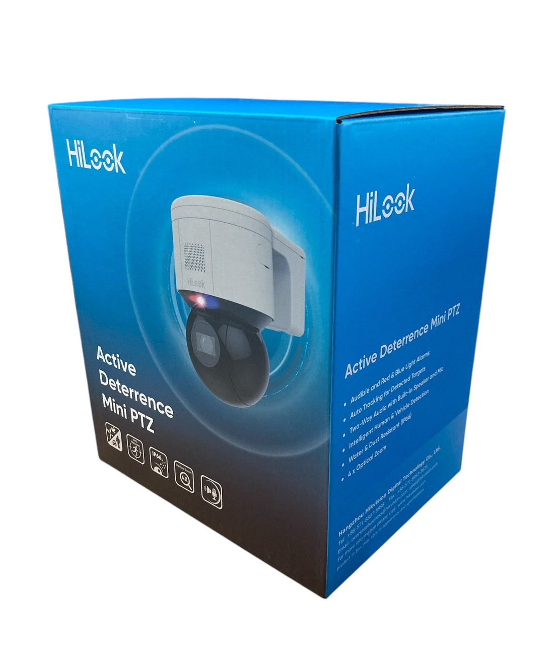 Hilook by Hikvision PTZ-N3404LIU/SL 4 MP 4 x Intelligent Network PTZ 2 way Audio + flashing lights