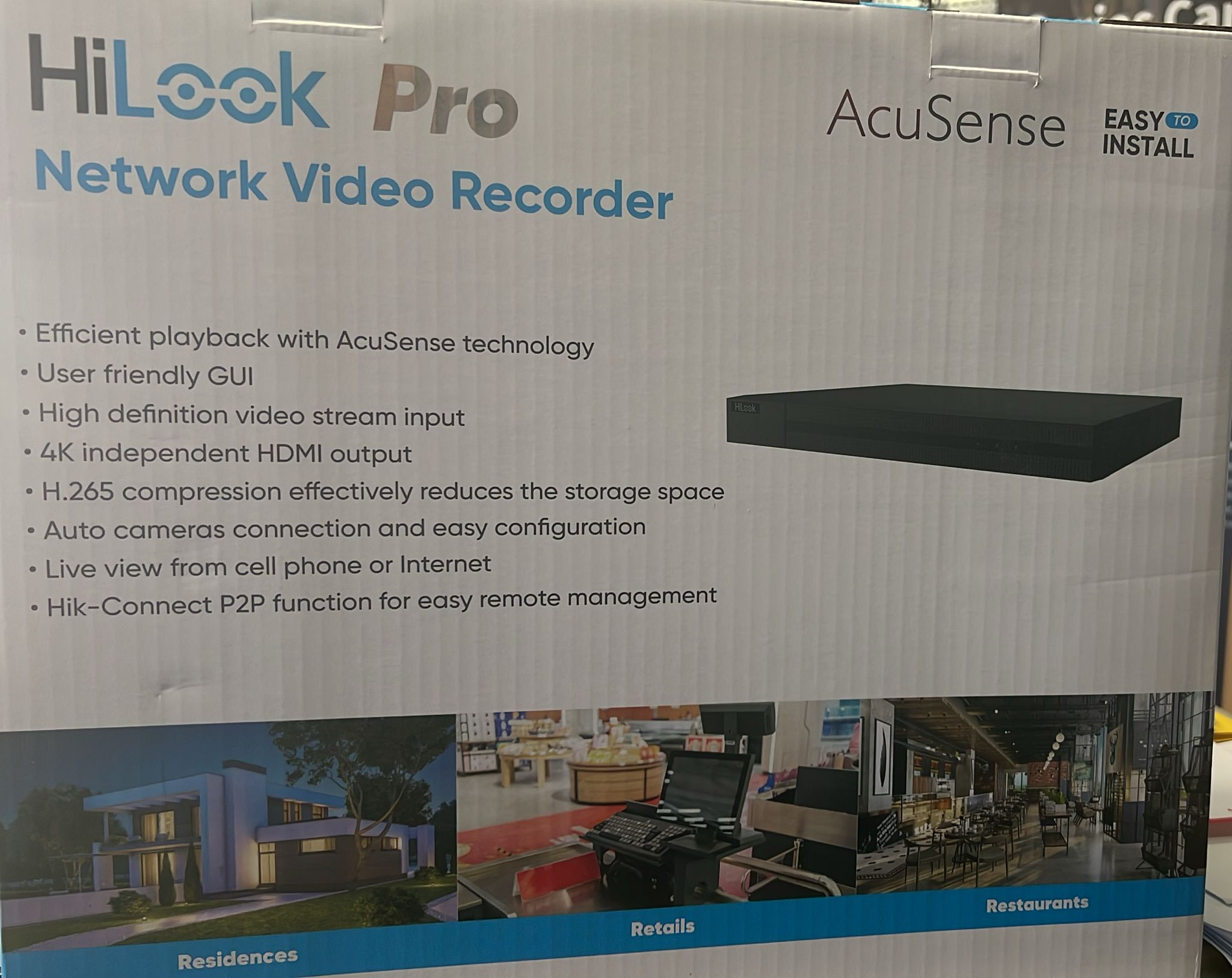 HiLook NVR 16 Channels NVR-216MH-K/16P