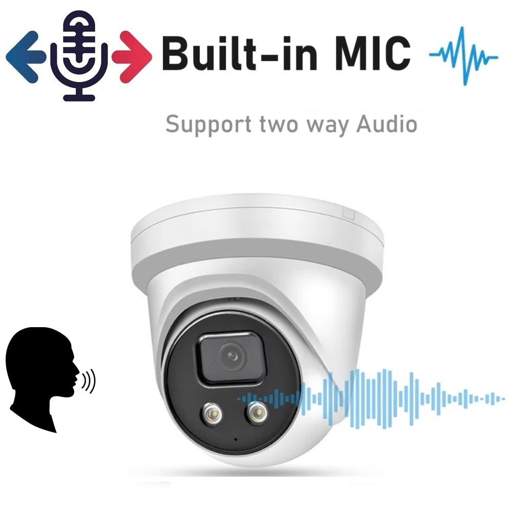 Hikvision 8MP AcuSense DarkFighter IP Camera-Two Way Talking | DS-2CD2386G2-ISU-SL