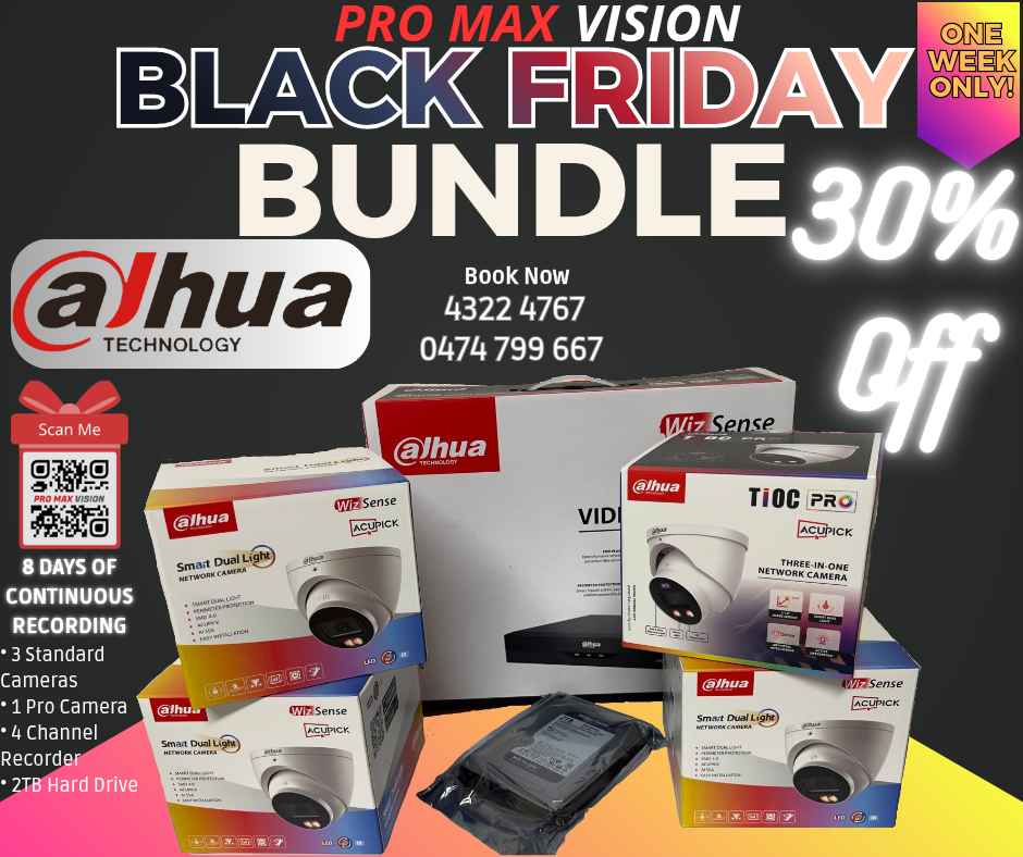Black Friday Dahua Bundle