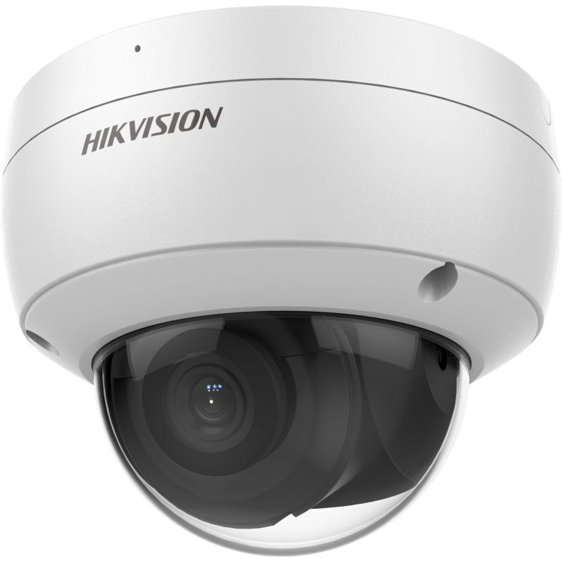 Hikvision DS-2CD2166G2-ISU 6MP Dome CCTV Camera Audio/Alarm I/O & MIC Acusense