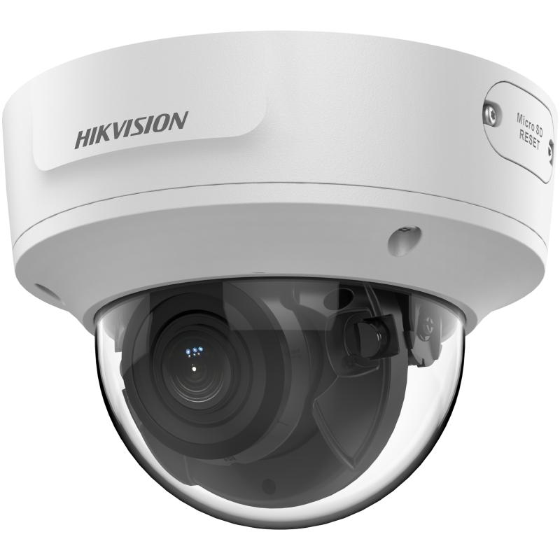 HIKVISION ACUSENSE 2CD2766G2T-IZS(BNC) 6MP DOME, VARI 2.8-12MM, IR 40M, BNC OUTPUT
