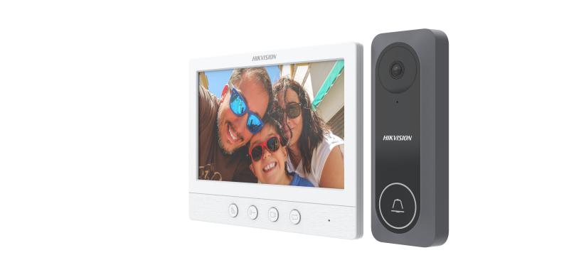 Hikvision DS-KIS212 Reliable Four-Wire HD Video Intercom Kit