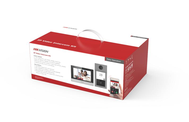 Hikvision DS-KIS604-S IP video intercom kit