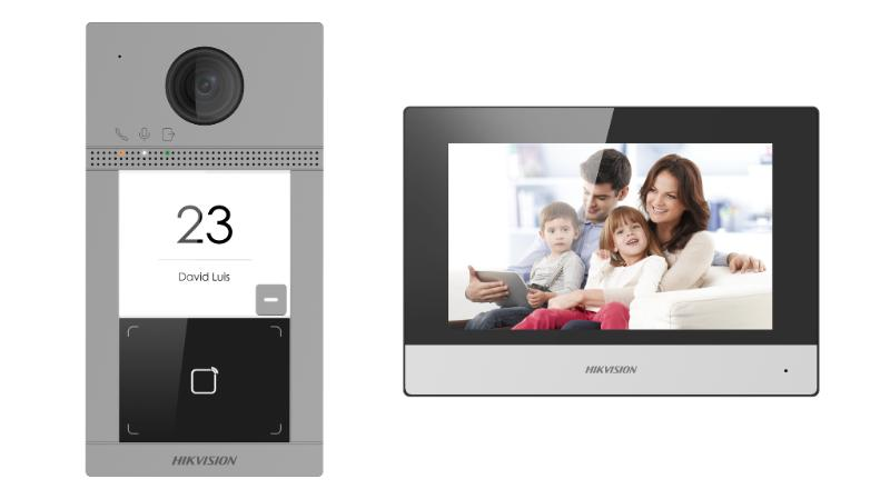 Hikvision DS-KIS604-S IP video intercom kit