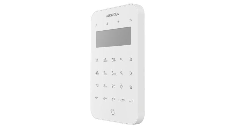 Hikvision DS-PK1-LT-WB AX Pro Wireless Keypad, LCD Screen