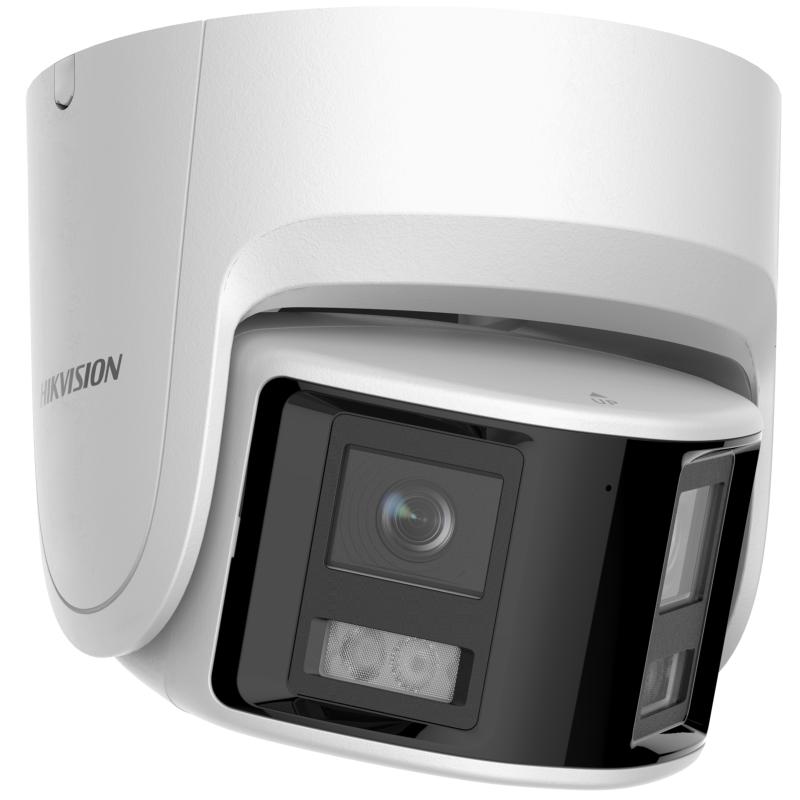 Hikvision DS-2CD2367G2P-LSU/SL 6MP ColorVu Turret 2.8 mm Dual Head Strobe + Speaker network Camera