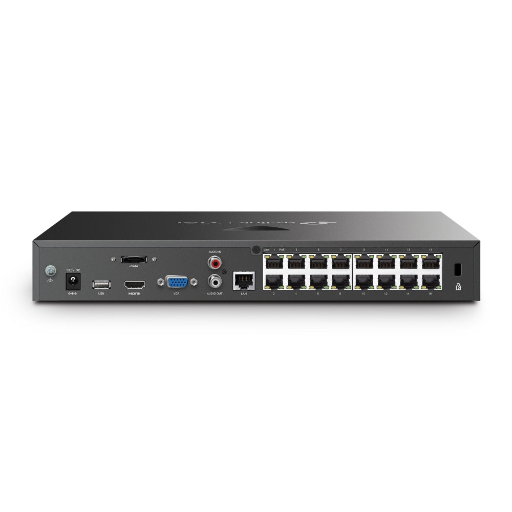 tp-link VIGI NVR2016H-16P 16 Channel Network Video Recorder with 16 POE