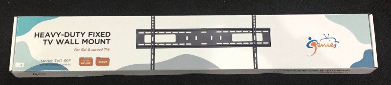HEAVY-DUTY FIXED TV WALL MOUNT 60"-100"