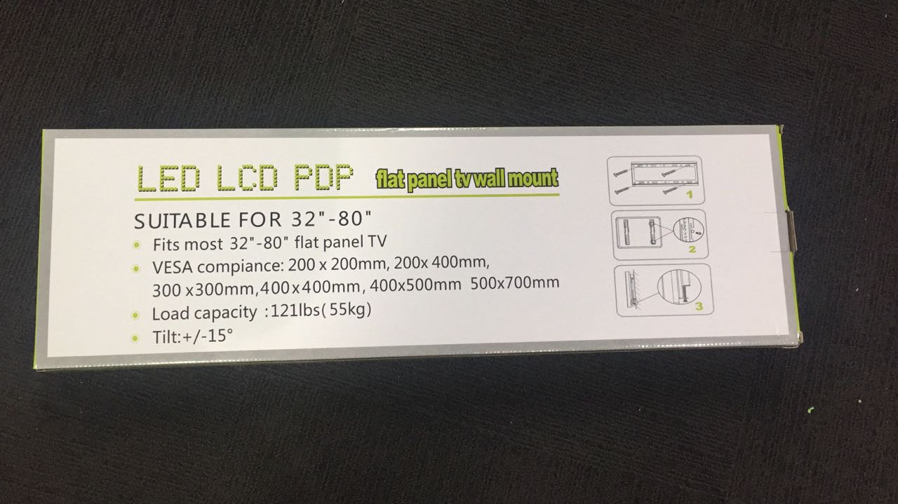 Flat panel tv wall mount 32"-80"