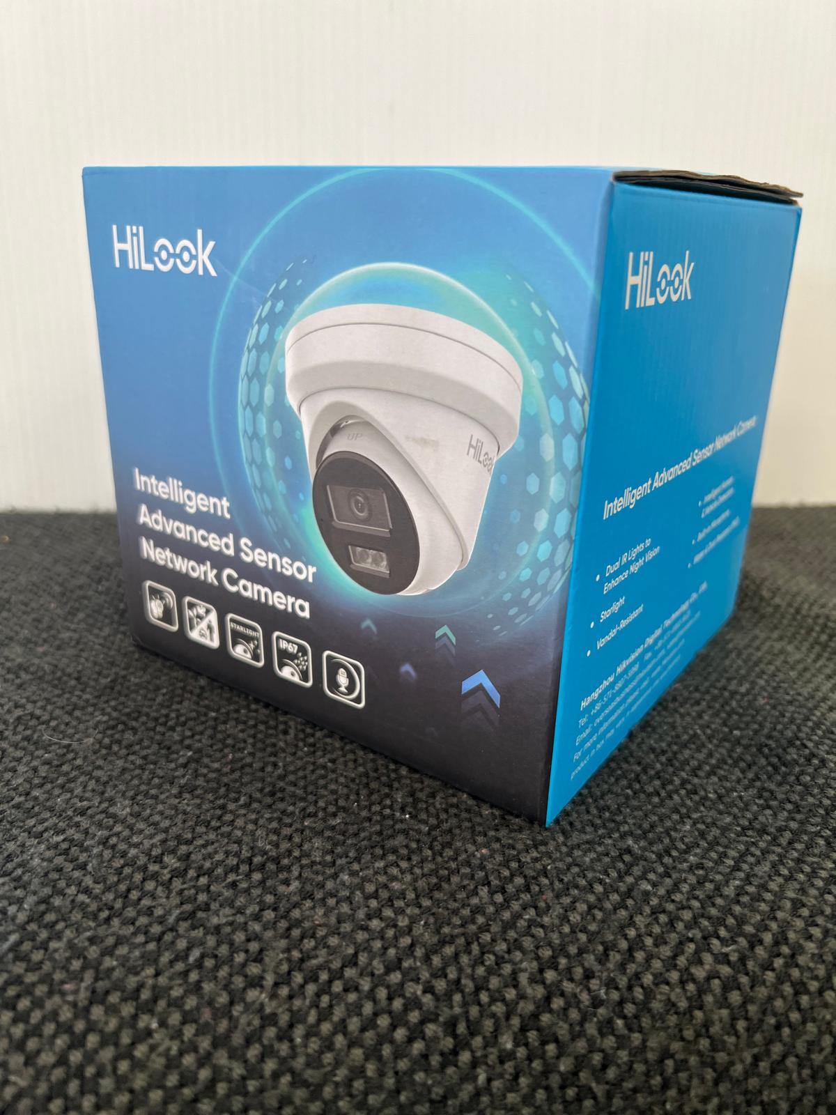 HiLook by Hikvision 6MP IPC-T361H-MU Acusense Turret IP Camera with Built in Mic