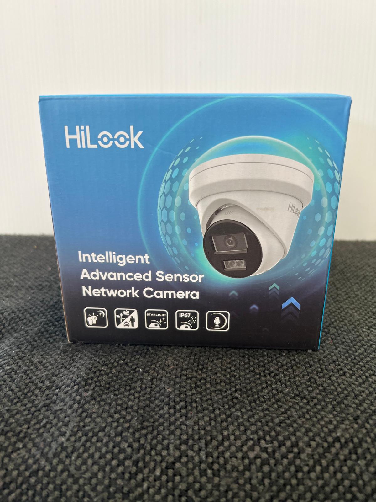 HiLook by Hikvision 6MP IPC-T361H-MU Acusense Turret IP Camera with Built in Mic